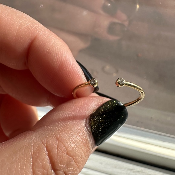 Mejuri Diamonds Open Ring - Picture 4 of 7